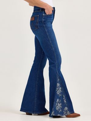 Women's Wrangler Retro® Bailey High Rise Pieced Trumpet Flare Jean in Melody
