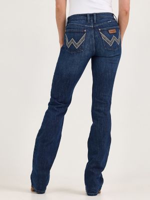 Women's Wrangler Retro® Mae Mid Rise Bootcut Jean in Amelia