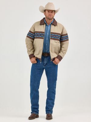 Men's Wrangler® Checotah® Bomber Jacket in North Shore