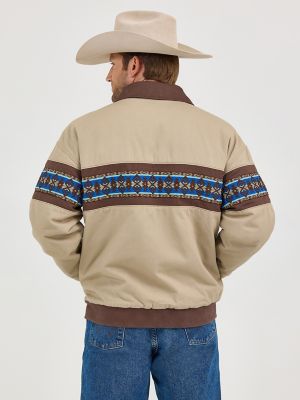 Men's Wrangler® Checotah® Bomber Jacket in North Shore