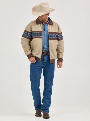 Men's Wrangler® Checotah® Bomber Jacket in North Shore