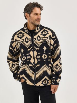 Men's Lightweight Full Zip Sherpa Jacket