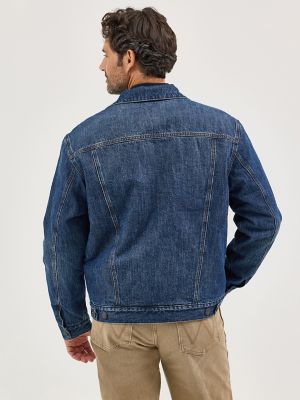 Men's Wrangler Retro® Sherpa Lined Western Denim Jacket