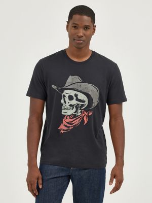 Men's Skull Rider Graphic T-Shirt