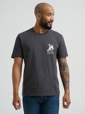 Men's Mexico Horse Rider Graphic T-Shirt in Que Vivan