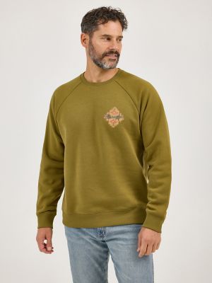 Men's Wrangler Graphic Crew Sweatshirt