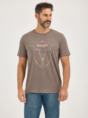 Men's Wrangler Longhorn Graphic T-Shirt