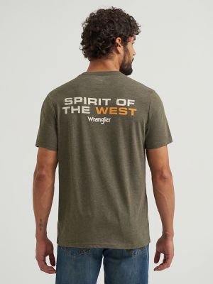Men's Wrangler Back Graphic Pocket T-Shirt