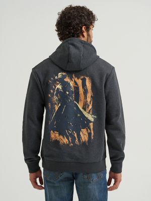 Men's Wrangler Cowboy Graphic Pullover Hoodie