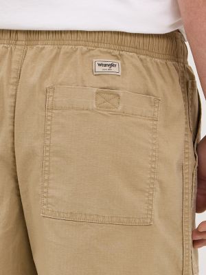Men's Utility Pull On Short in Fawn alternative view 5