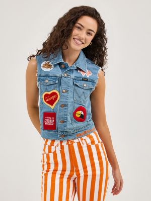 Wrangler x Whataburger Women's Cut-Off Vest