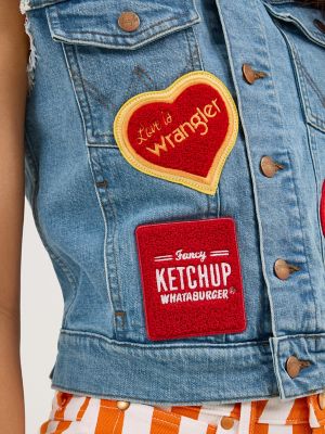 Wrangler x Whataburger Women's Cut-Off Vest