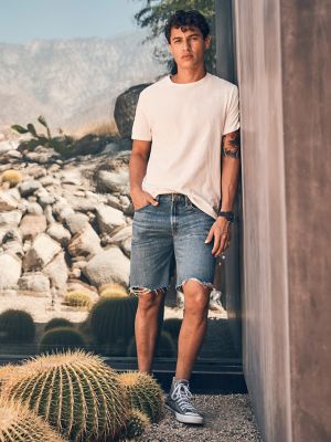 Men's Denim Cut-Off Short
