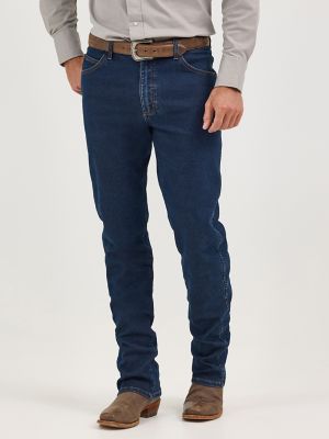 Premium Performance Cowboy Cut® Regular Fit Jean - Flannel Lined in Dark Rinse
