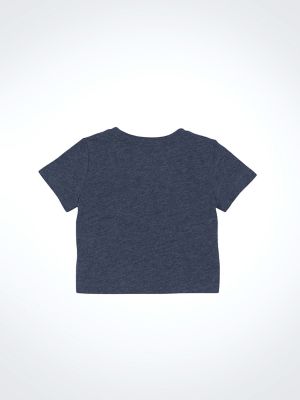 Little Boy's Short Sleeve Graphic T-Shirt in Dark Sapphire