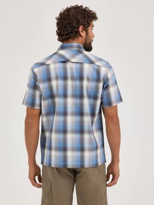 Men's Evergreen Short Sleeve Utility Shirt in Beryl alternative view 3