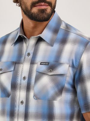 Men's Evergreen Short Sleeve Utility Shirt in Beryl alternative view 4