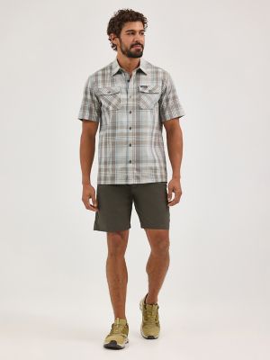 Men's Evergreen Short Sleeve Utility Shirt in Aster Dusty Olive alternative view