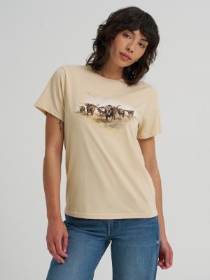 Women's Wrangler Western Graphic Reg Fit Tee