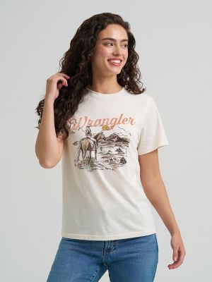 Women's Wrangler Western Graphic Reg Fit Tee