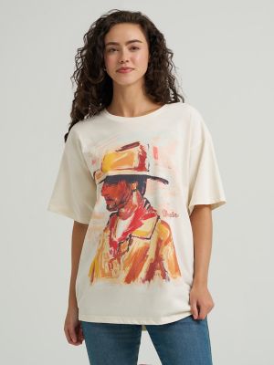 Women's Wrangler Western Graphic Oversized Tee