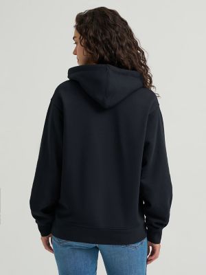 Women's Wrangler Western Graphic Hoodie in Pearled Ivory