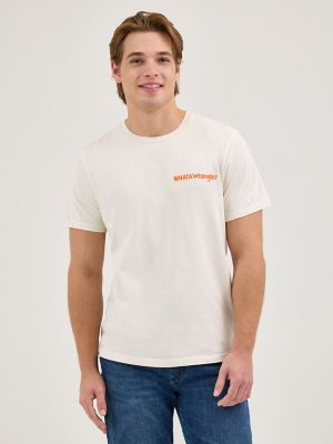 Wrangler x Whataburger Men's Like You Like It T-Shirt in Marshmallow alternative view