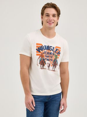 Wrangler x Whataburger Men's Graphic T-Shirt in Marshmallow alternative view