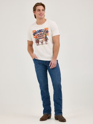 Wrangler x Whataburger Men's Graphic T-Shirt in Marshmallow alternative view 2