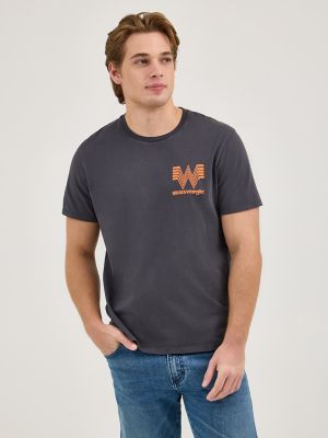 Wrangler x Whataburger Men's Ingredient T-Shirt in Faded Black alternative view 2