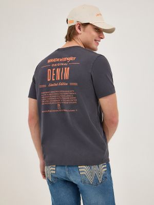 Wrangler x Whataburger Men's Ingredient T-Shirt in Faded Black alternative view 4