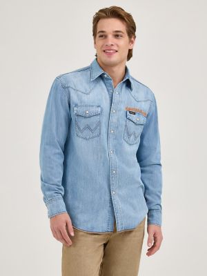 Wrangler x Whataburger Western Shirt in Sun Washed