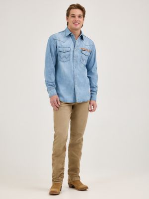 Wrangler x Whataburger Western Shirt in Sun Washed
