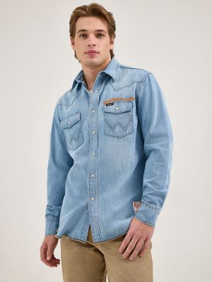 Wrangler x Whataburger Western Shirt in Sun Washed