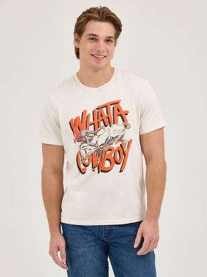 Wrangler x Whataburger Men's Cowboy Graphic T-Shirt