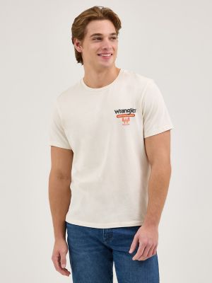 Wrangler x Whataburger Men's Cowboy Burgers T-Shirt in Marshmallow