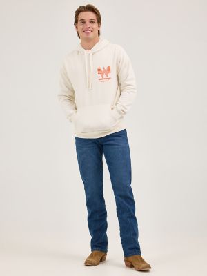 Wrangler x Whataburger Men's Hoodie in Marshmallow alternative view 3