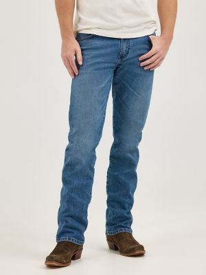 Wrangler x Whataburger Slim Straight Leg Retro Jean in Cowboy Wash