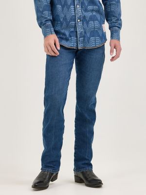 Wrangler x Whataburger Slim Straight Leg Retro Jean in Rodeo Dust Fade alternative view 3