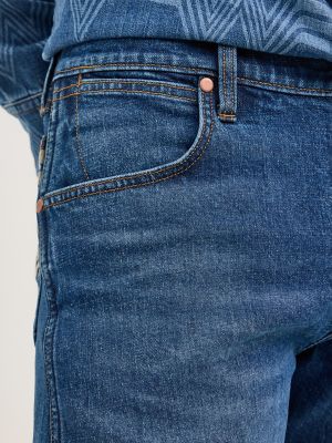 Wrangler x Whataburger Slim Straight Leg Retro Jean in Rodeo Dust Fade alternative view 7