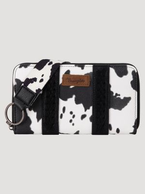 Cow Print Billfold Wallet