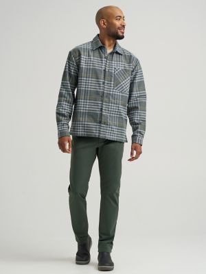 Wrangler All Terrain Gear Men's Techno Knit 5 Pocket Pant in Deep Depths alternative view 6