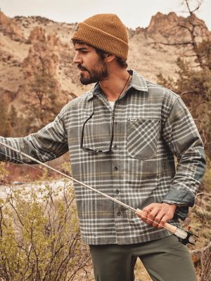 Wrangler ATG™ Men's Textured Flannel Shirt