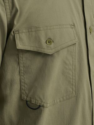 Wrangler All Terrain Gear Men's Technical Shirt in Olivine