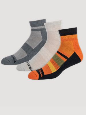Men's Outdoor Ankle Socks (3-Pack) from Wrangler - $14.99