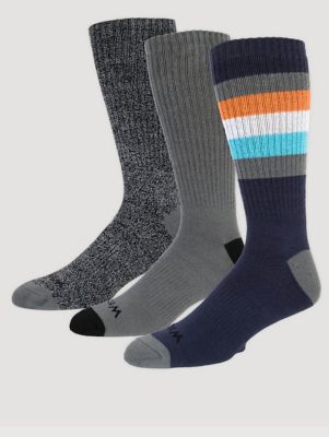 Men's Midweight Crew Socks (3-Pack)