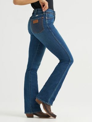 Women's High Rise Bootcut Jean in Icon alternative view 4