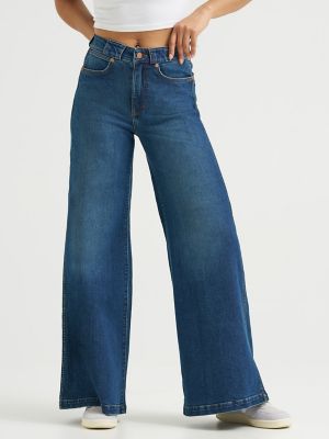 Women's Rainbow Pocket Wide Leg Jean in Icon alternative view 3