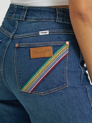 Women's Rainbow Pocket Wide Leg Jean in Icon alternative view 5
