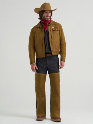 Filson x Wrangler Adventure Jacket in Tan